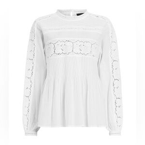 COPY - NWOT ALLSAINTS ELAIA EMBROIDERED TOP SIZE 4